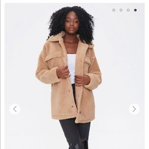 Teddy Coat worn a few times but in great shape- warm and cozy